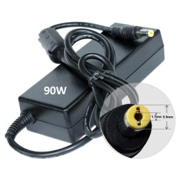 Cargador compatible para portátil ACER / ASUS / TOSHIBA 90W 19V 4.74A 5.5x1.7 mm Dayma