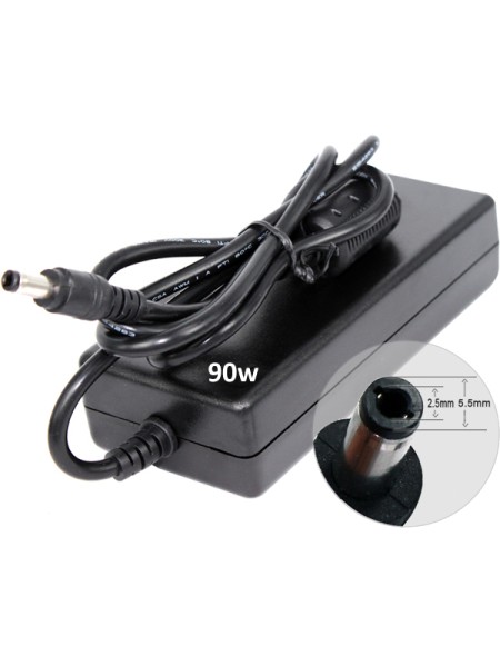 Cargador compatible para portátil ACER / ASUS / TOSHIBA 90W 19V 4.74A 5.5x2.5 mm Dayma